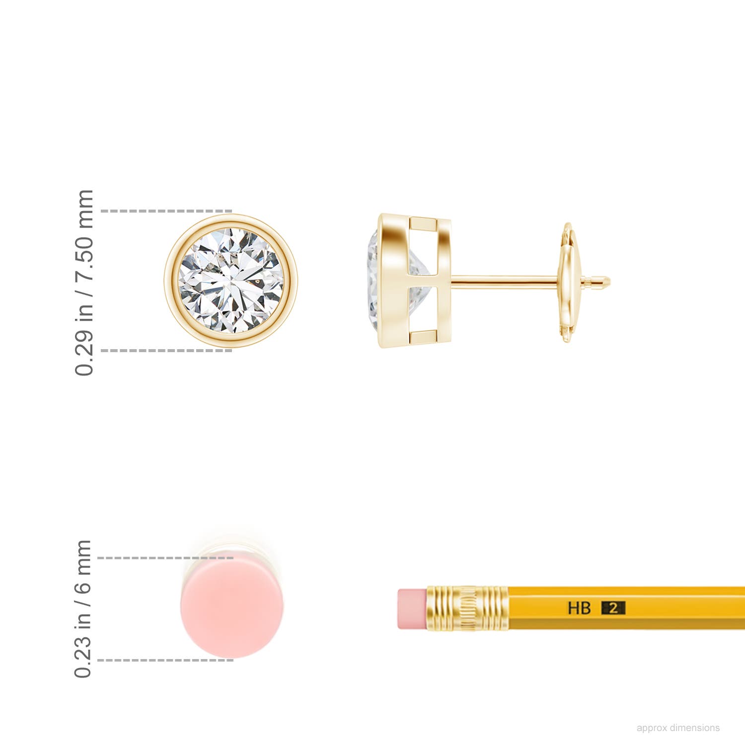 H, SI2 / 1.6 CT / 14 KT Yellow Gold