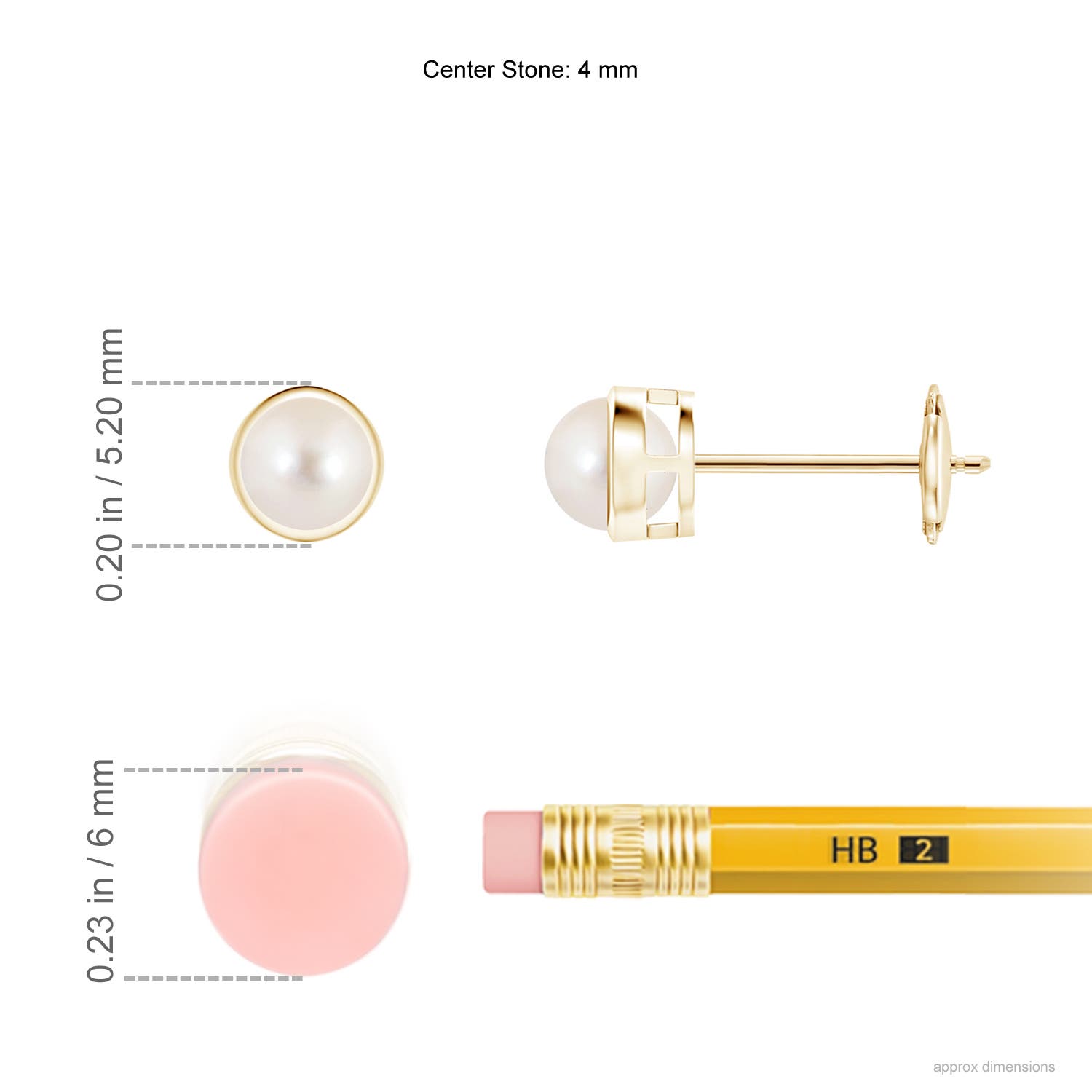 AAAA / 0.8 CT / 14 KT Yellow Gold