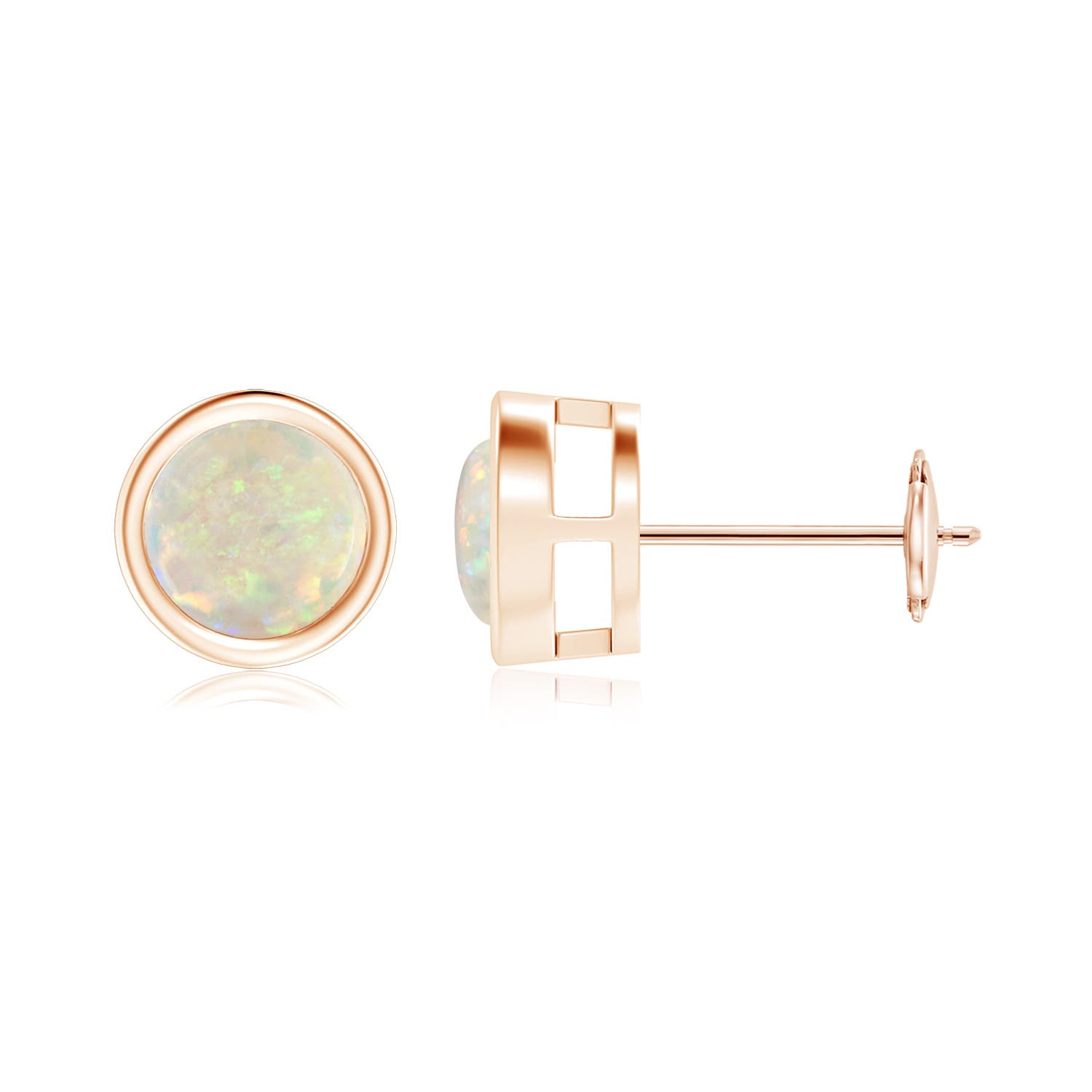 AAA - Opal / 1 CT / 14 KT Rose Gold