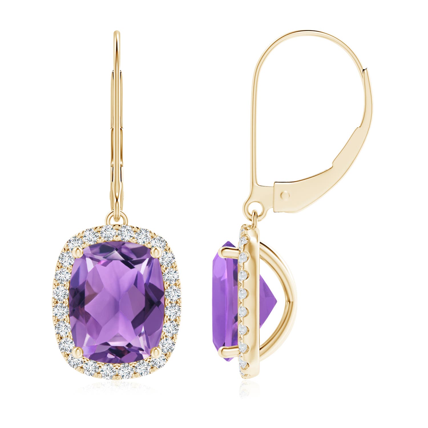 AA - Amethyst / 4.38 CT / 14 KT Yellow Gold