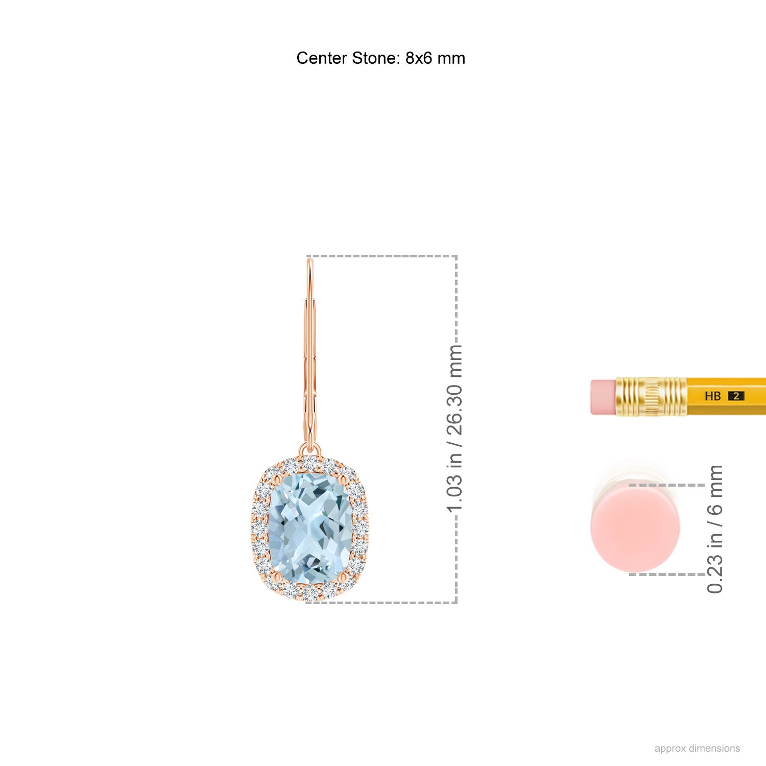 AA - Aquamarine / 2.72 CT / 14 KT Rose Gold