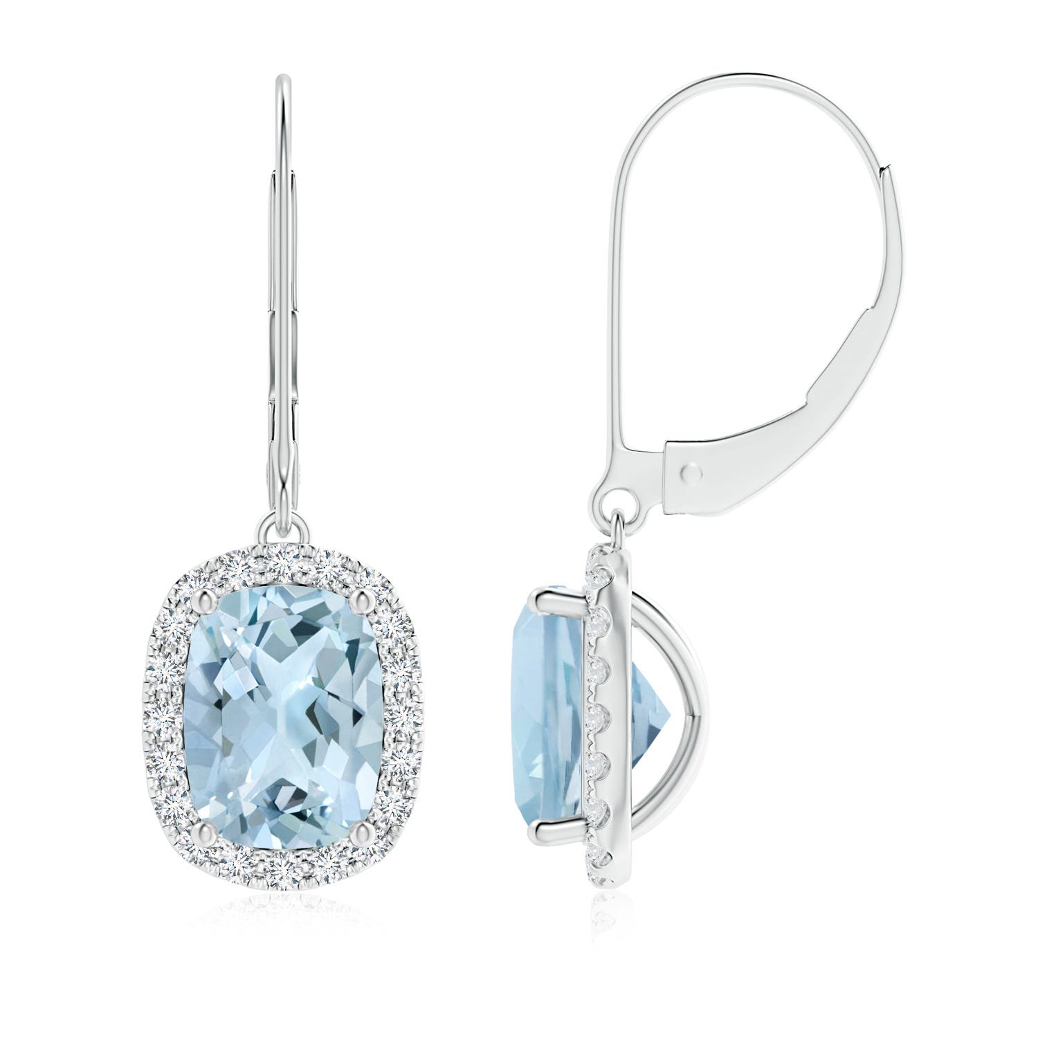 AA - Aquamarine / 2.72 CT / 14 KT White Gold