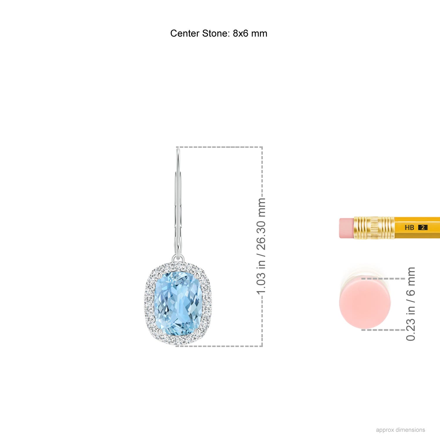 AAAA - Aquamarine / 2.72 CT / 14 KT White Gold