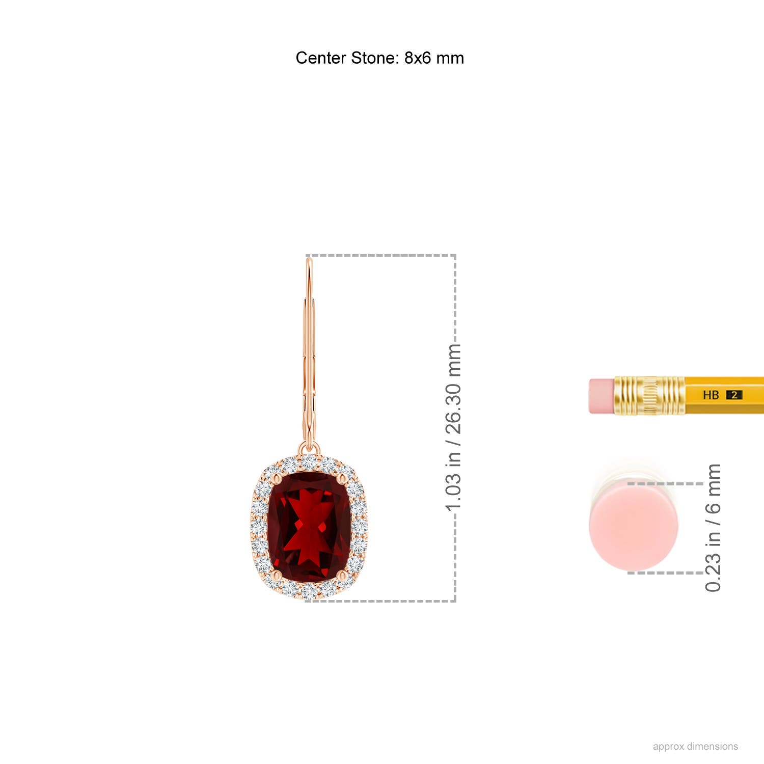 AAAA - Garnet / 3.52 CT / 14 KT Rose Gold