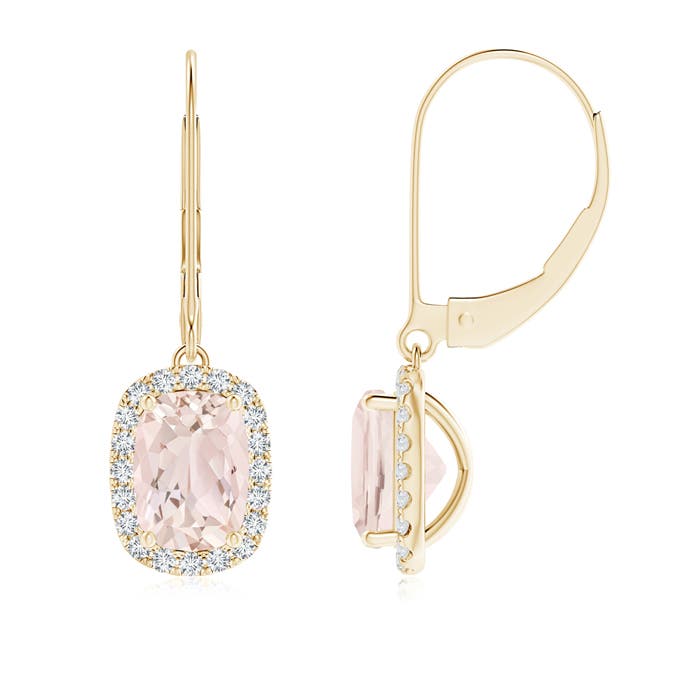 A - Morganite / 1.74 CT / 14 KT Yellow Gold