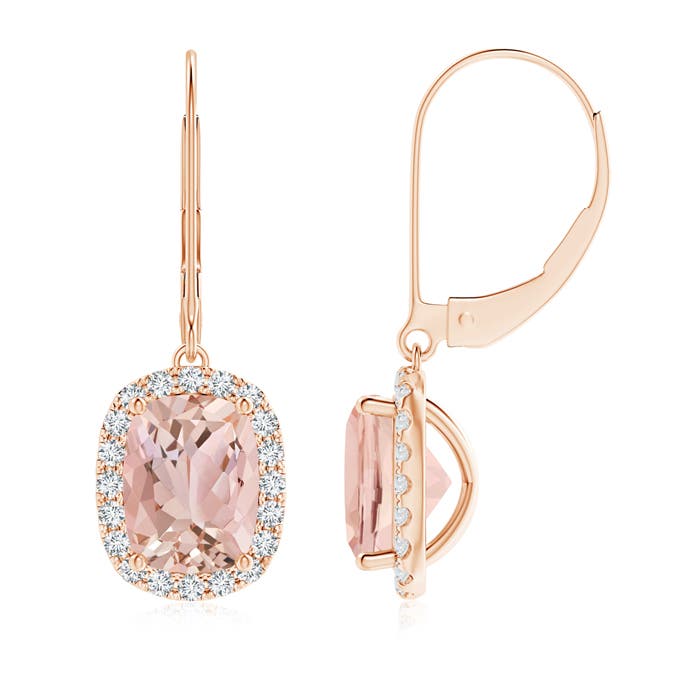 AAAA - Morganite / 2.72 CT / 14 KT Rose Gold