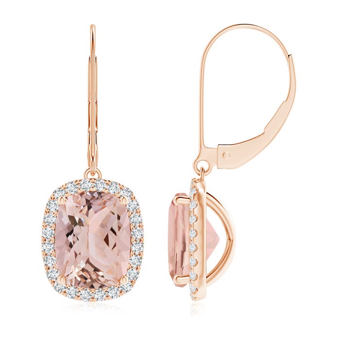 AAA - Morganite / 3.98 CT / 14 KT Rose Gold