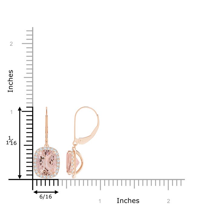 AAA - Morganite / 3.98 CT / 14 KT Rose Gold