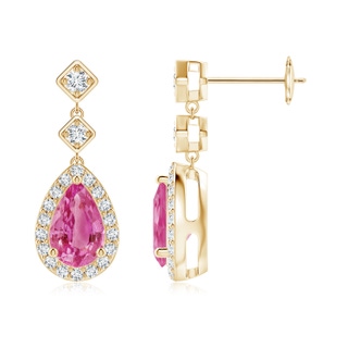 Pear AAA Pink Sapphire