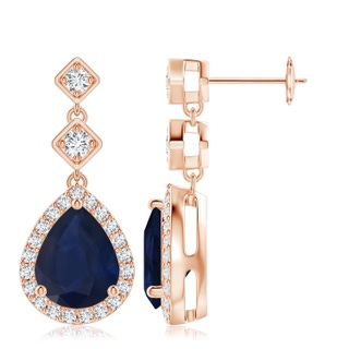 Pear A Blue Sapphire