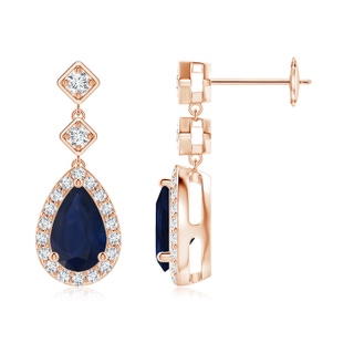 Pear A Blue Sapphire