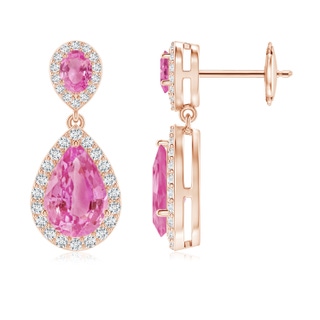Pear AA Pink Sapphire