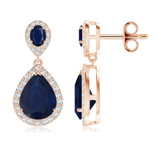 Pear A Blue Sapphire