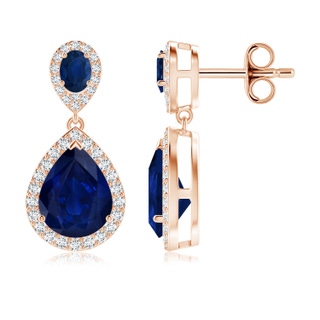 Pear AA Blue Sapphire