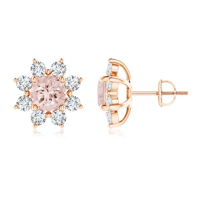 AA - Morganite / 2.78 CT / 14 KT Rose Gold