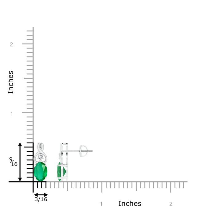 A - Emerald / 1.37 CT / 14 KT White Gold