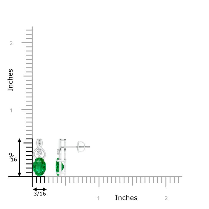 AAA - Emerald / 1.37 CT / 14 KT White Gold