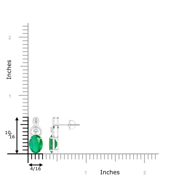 A - Emerald / 2.27 CT / 14 KT White Gold