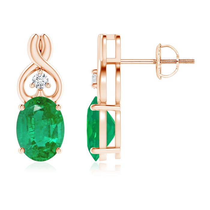 AA - Emerald / 2.27 CT / 14 KT Rose Gold