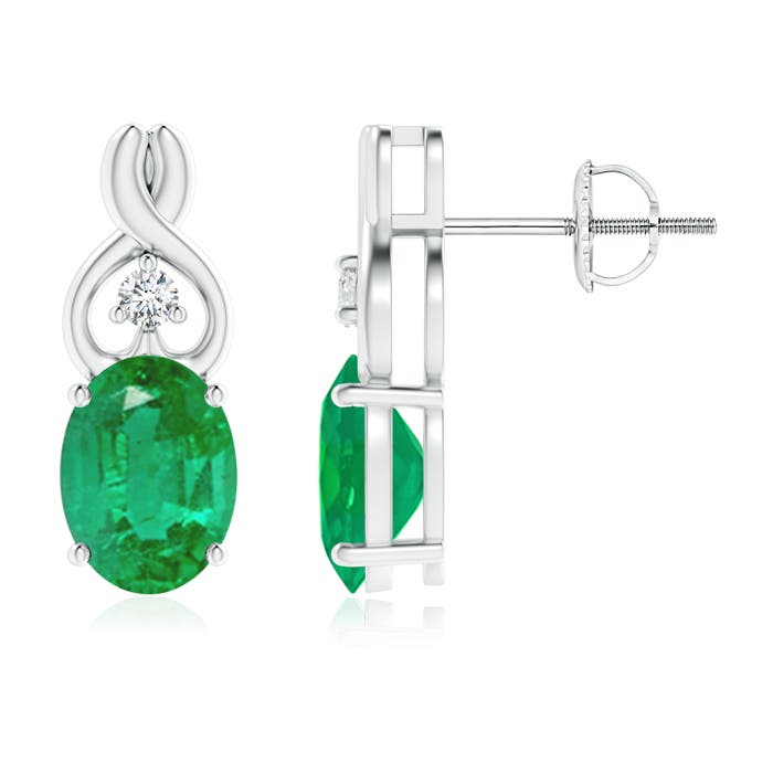 AA - Emerald / 2.27 CT / 14 KT White Gold