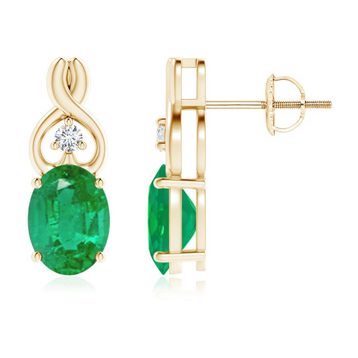 AA - Emerald / 2.27 CT / 14 KT Yellow Gold