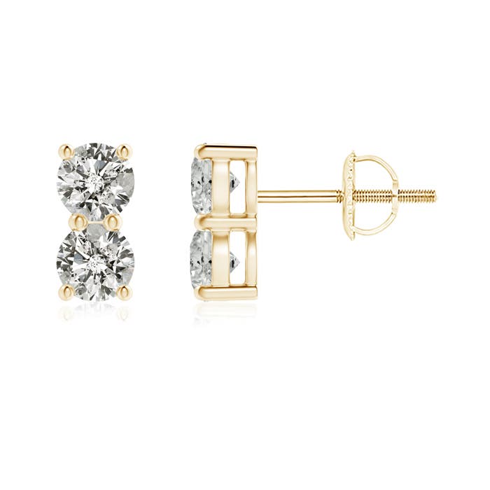 K, I3 / 0.72 CT / 14 KT Yellow Gold