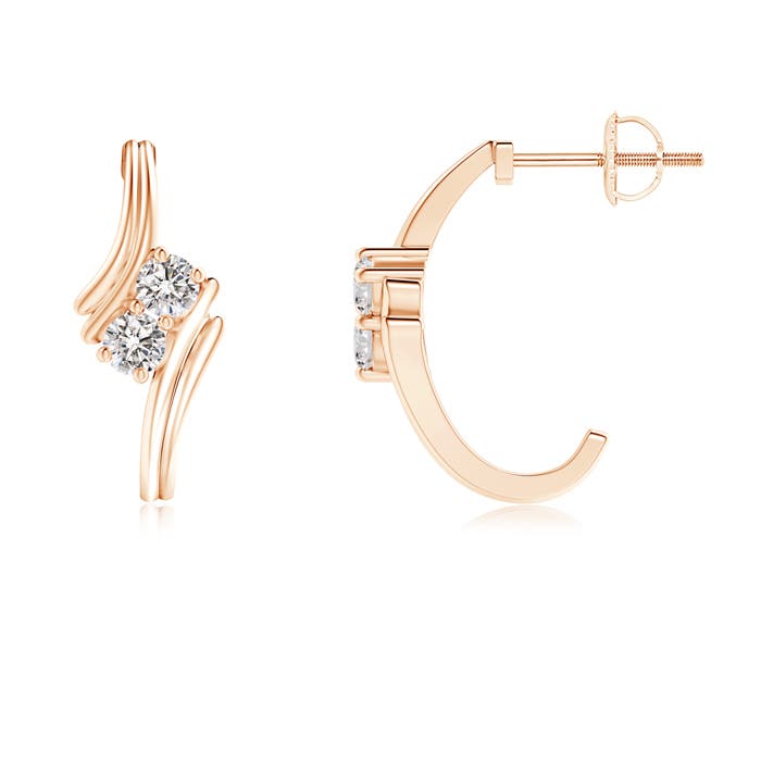 I-J, I1-I2 / 0.5 CT / 14 KT Rose Gold