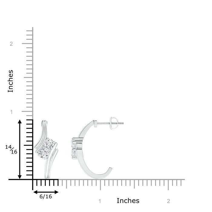 G, VS2 / 0.72 CT / 14 KT White Gold