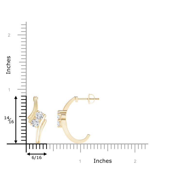 G, VS2 / 0.72 CT / 14 KT Yellow Gold