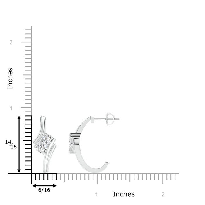 H, SI2 / 0.72 CT / 14 KT White Gold