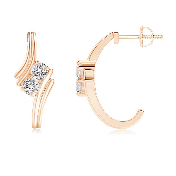 I-J, I1-I2 / 0.72 CT / 14 KT Rose Gold