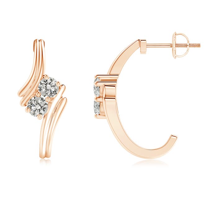 K, I3 / 0.72 CT / 14 KT Rose Gold