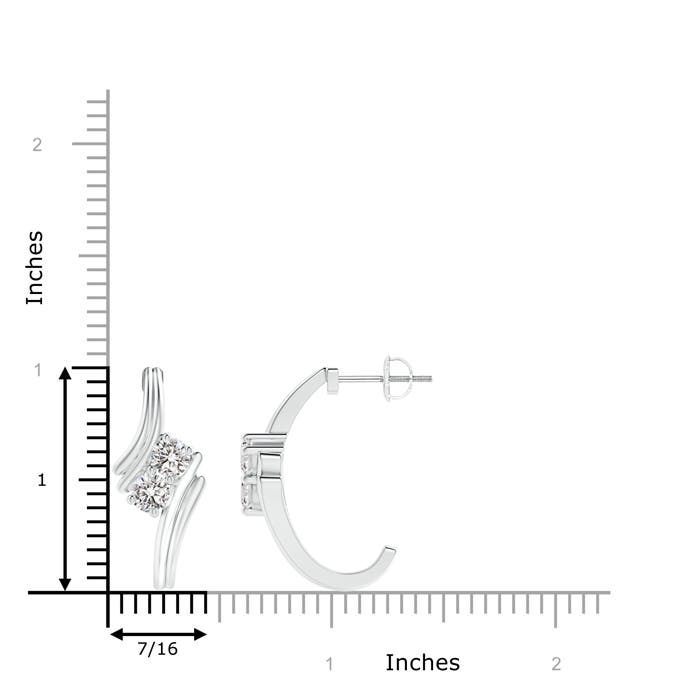 I-J, I1-I2 / 1 CT / 14 KT White Gold