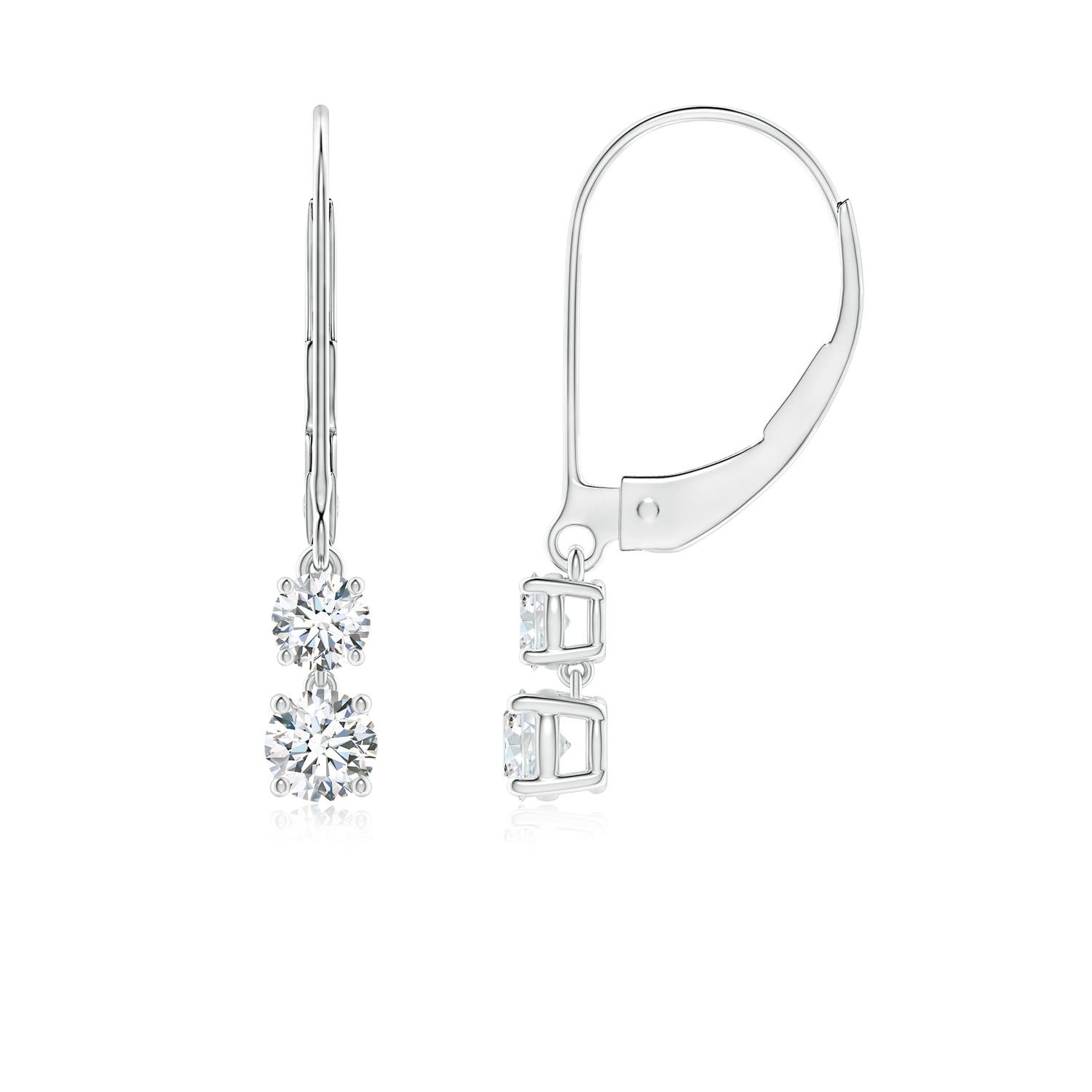 F-G, VS / 0.53 CT / 14 KT White Gold