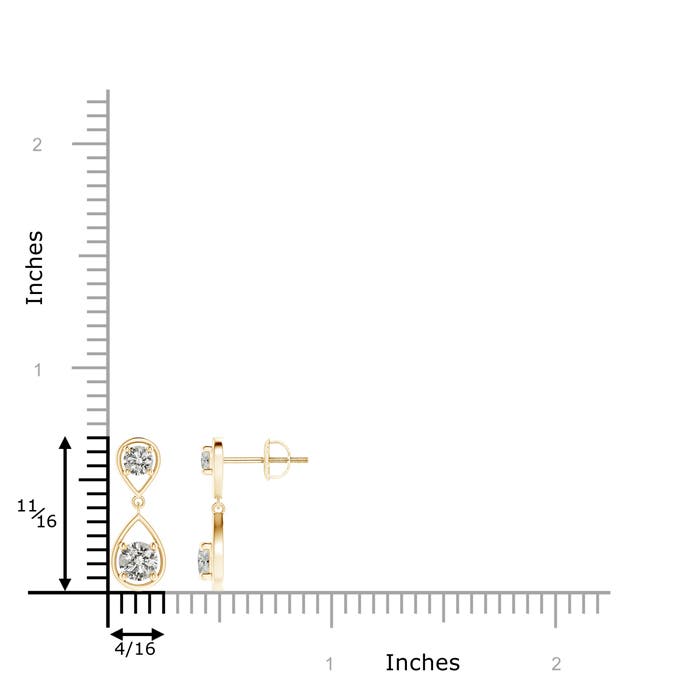 K, I3 / 0.75 CT / 14 KT Yellow Gold