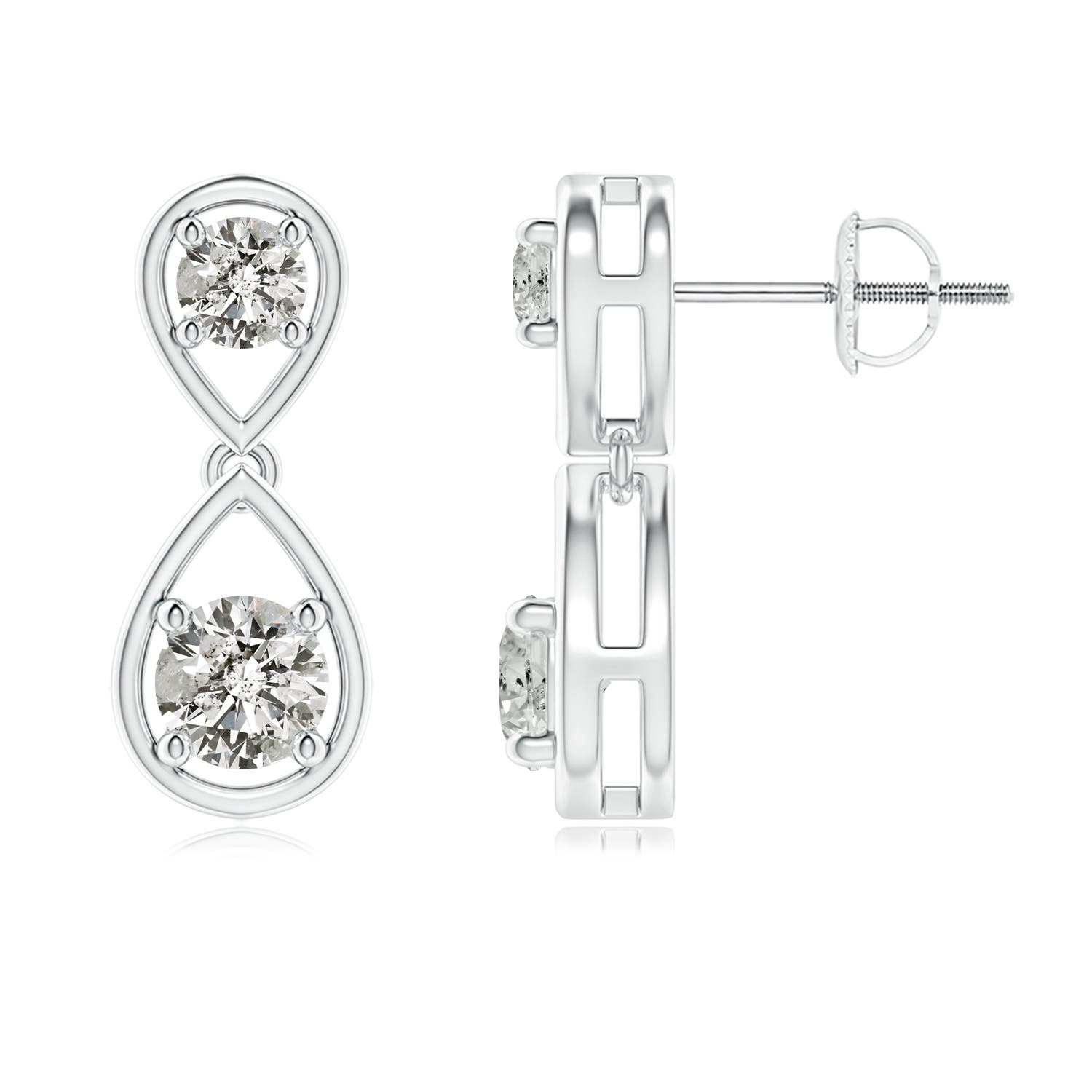 K, I3 / 1.02 CT / 14 KT White Gold