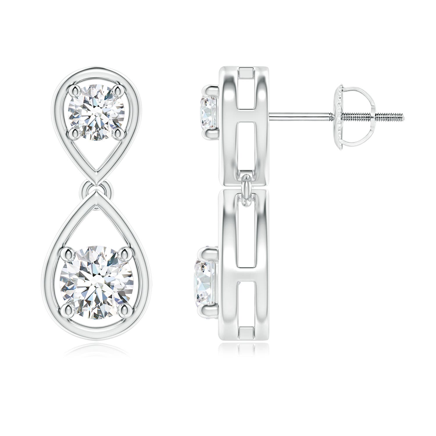 G, VS2 / 1.24 CT / 14 KT White Gold