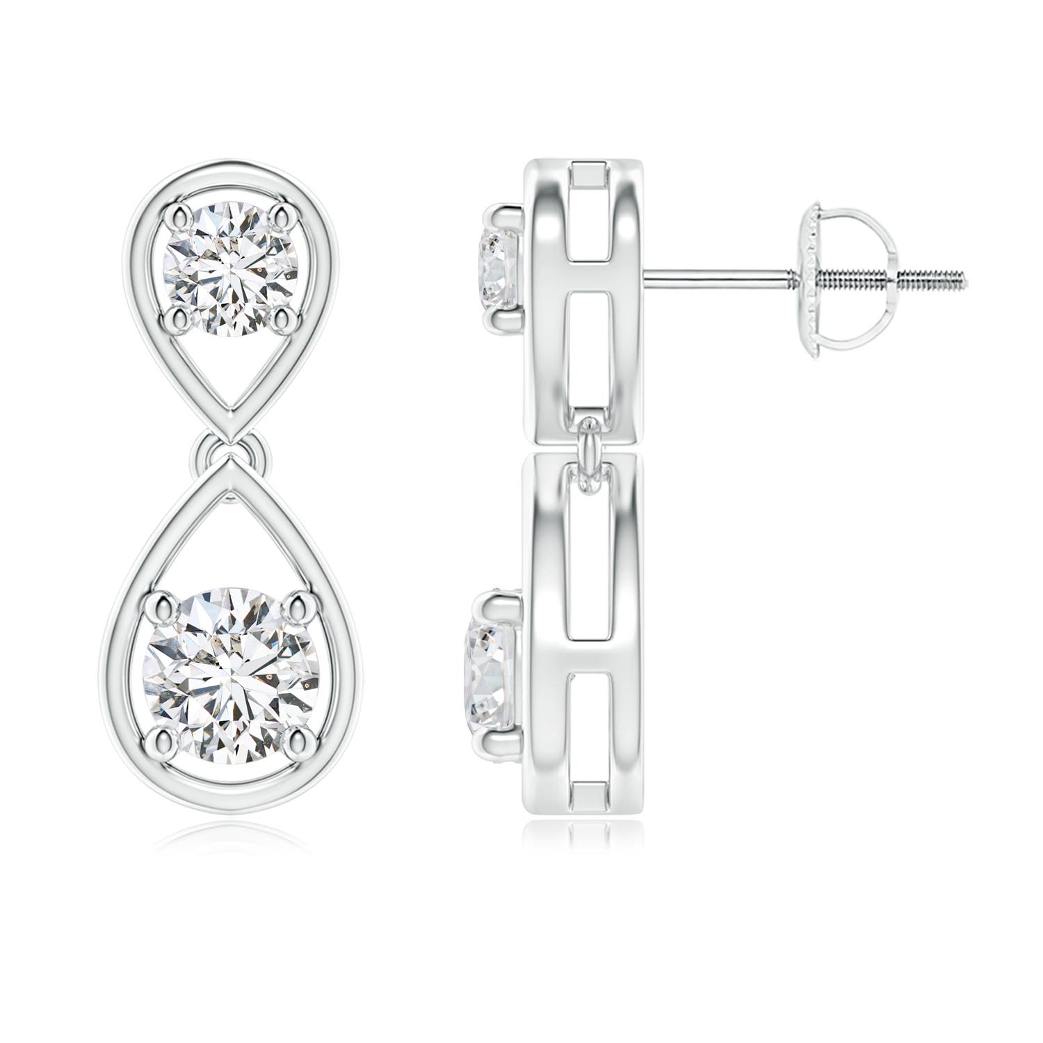 H, SI2 / 1.24 CT / 14 KT White Gold