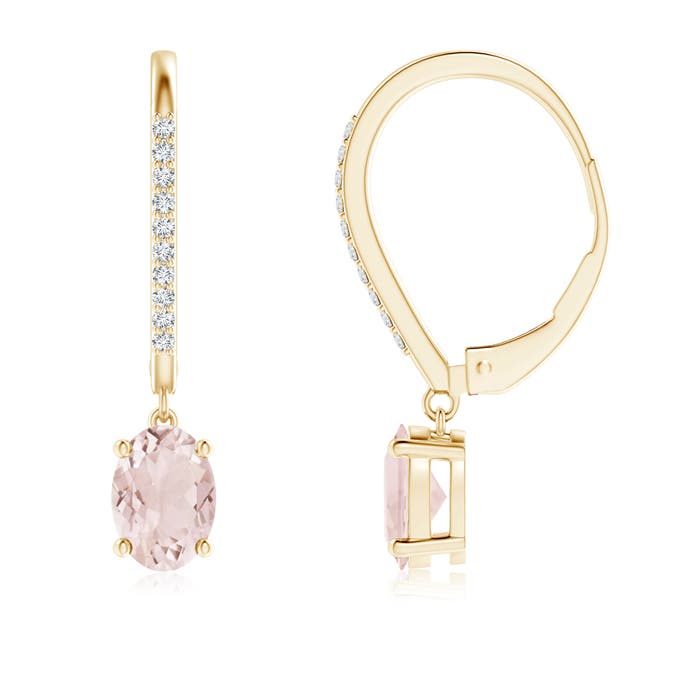 A - Morganite / 1.68 CT / 14 KT Yellow Gold