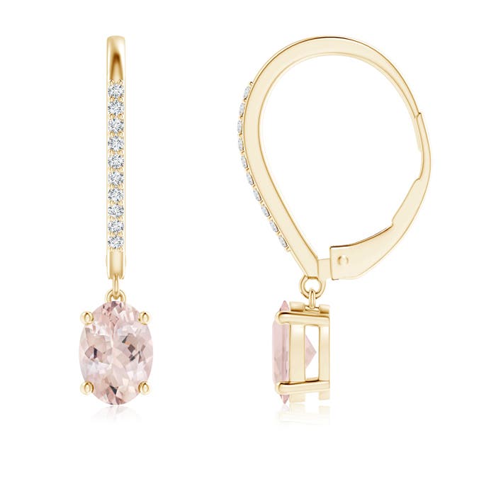 AA - Morganite / 1.68 CT / 14 KT Yellow Gold