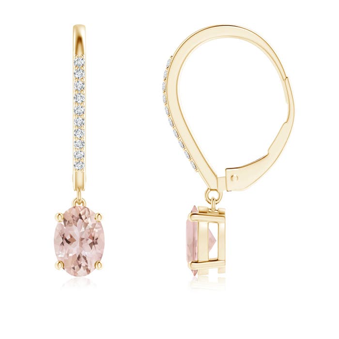 AAA - Morganite / 1.68 CT / 14 KT Yellow Gold