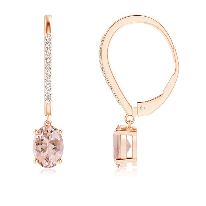 AAAA - Morganite / 1.68 CT / 14 KT Rose Gold