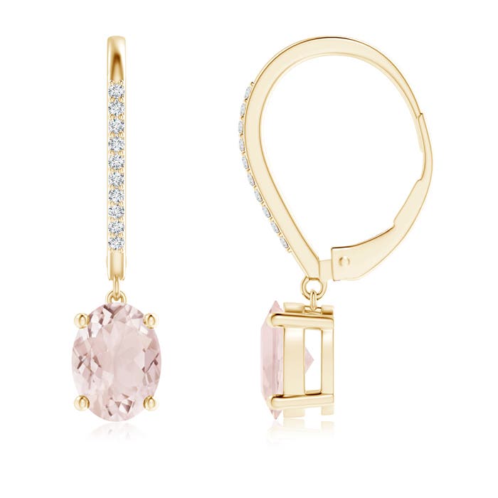 A - Morganite / 2.48 CT / 14 KT Yellow Gold