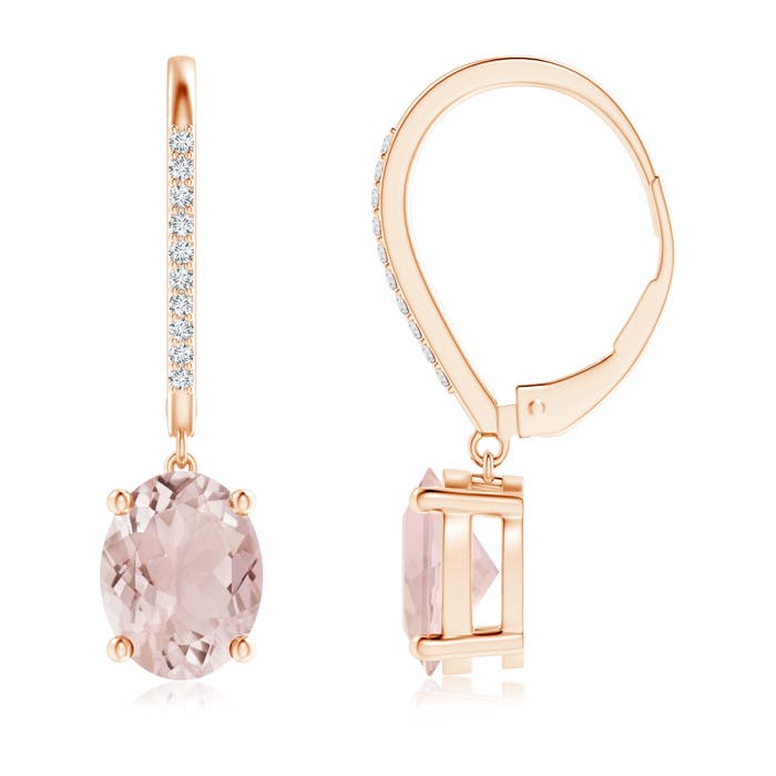 A - Morganite / 3.58 CT / 14 KT Rose Gold