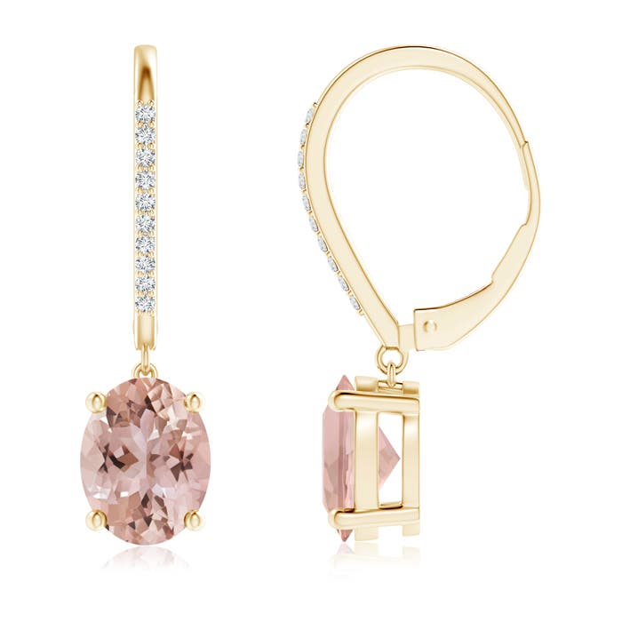 AAA - Morganite / 3.58 CT / 14 KT Yellow Gold