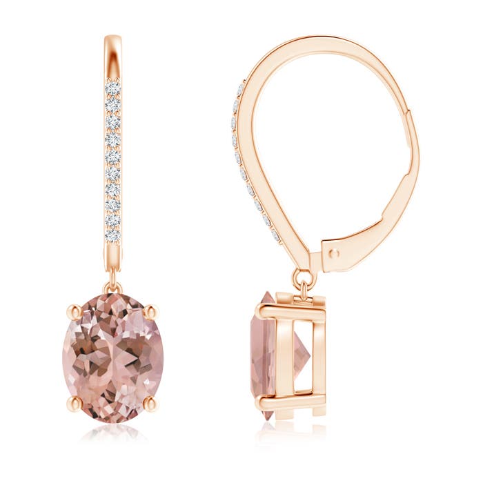 AAAA - Morganite / 3.58 CT / 14 KT Rose Gold