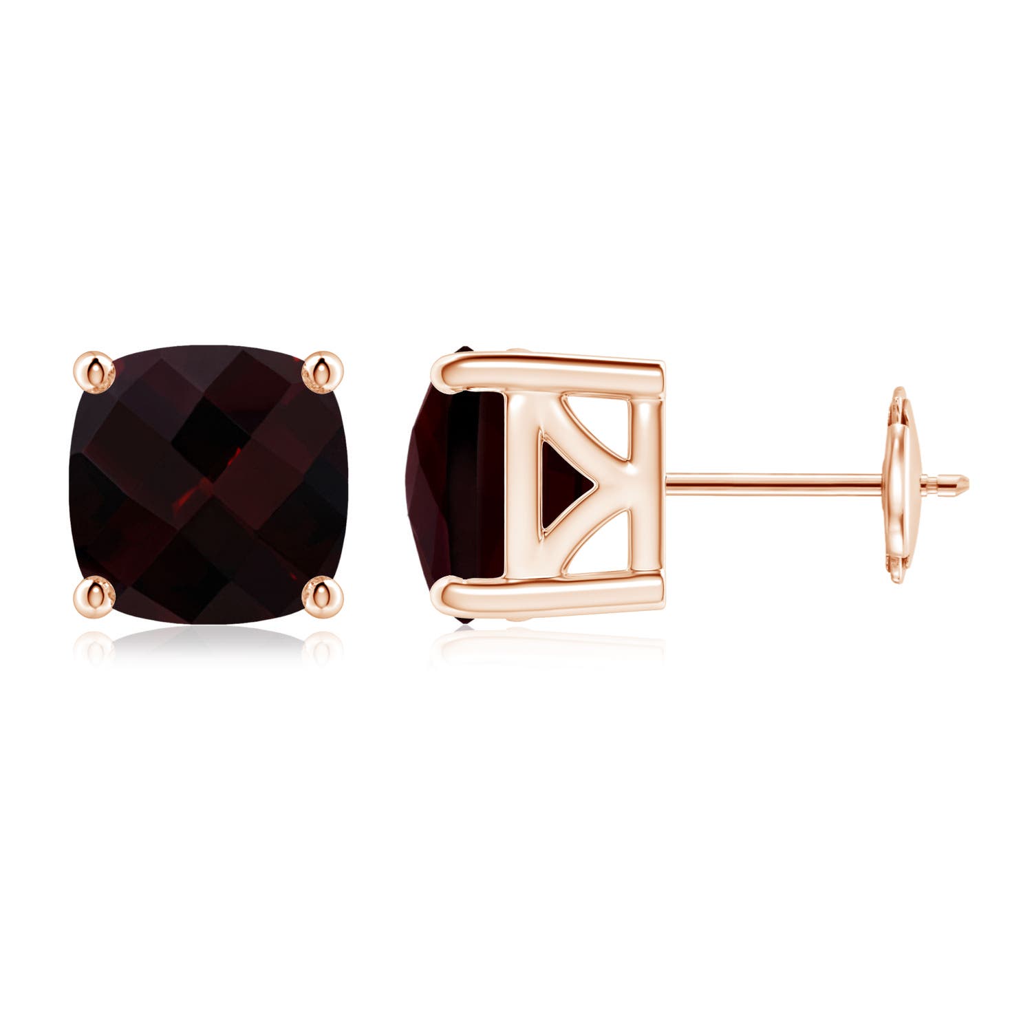 A - Garnet / 6.46 CT / 14 KT Rose Gold