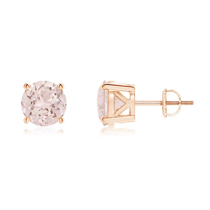 A - Morganite / 2.2 CT / 14 KT Rose Gold