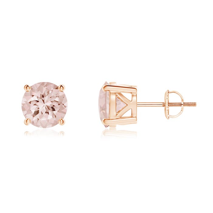 AA - Morganite / 2.2 CT / 14 KT Rose Gold