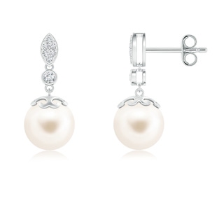 Round AAA Freshwater Cultured Pearl